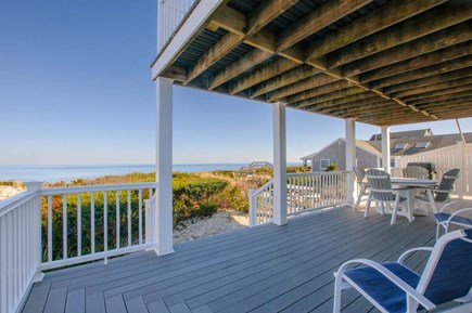 East Sandwich Cape Cod vacation rental - Deck overlooking the water - 1st Floor.