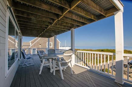 East Sandwich Cape Cod vacation rental - Main level deck.