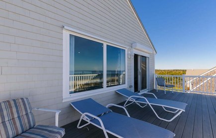 East Sandwich Cape Cod vacation rental - Upper level deck.