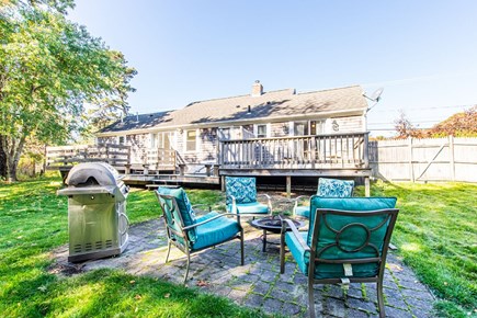 West Dennis Cape Cod vacation rental - Patio with Fire Pit