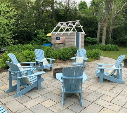 Harwichport Cape Cod vacation rental - Fire Pit and Outdoor shower