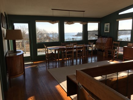 South Orleans Cape Cod vacation rental - Second floor dining area off the kitchen.