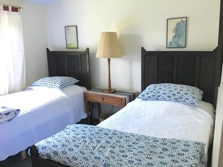 South Orleans Cape Cod vacation rental - Twin bedroom on the first floorOne of two queen bedrooms on the f
