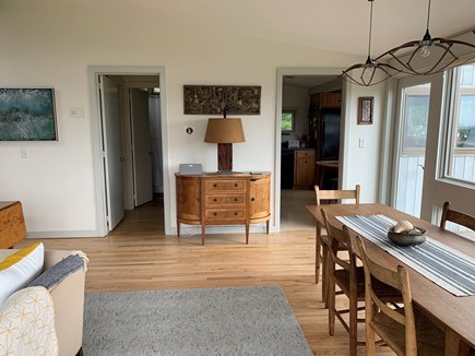 South Orleans Cape Cod vacation rental - Upper level dining and living room.