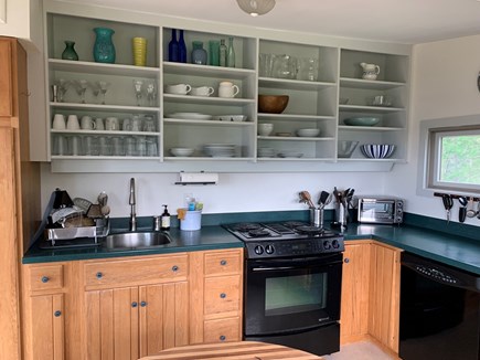 South Orleans Cape Cod vacation rental - Cozy kitchen off the living room.