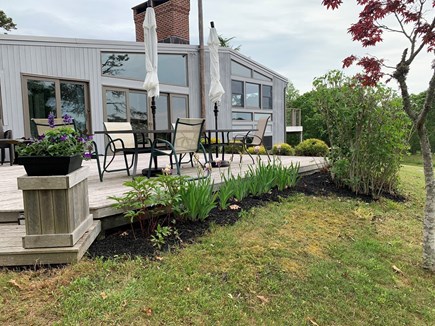 South Orleans Cape Cod vacation rental - Outdoor deck and living space.