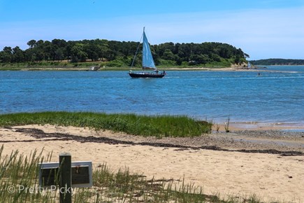 South Orleans Cape Cod vacation rental - Kick back and watch the boats go by all day through The Narrows.