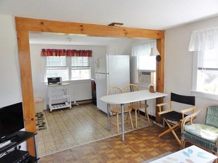 Wellfleet Cape Cod vacation rental - View from front door through living, dining and kitchen areas
