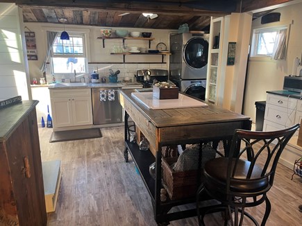 Plymouth, White Horse Beach MA vacation rental - Kitchen and Dining area seating for six