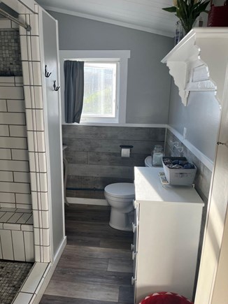Plymouth, White Horse Beach MA vacation rental - Updated bathroom with large shower seat.