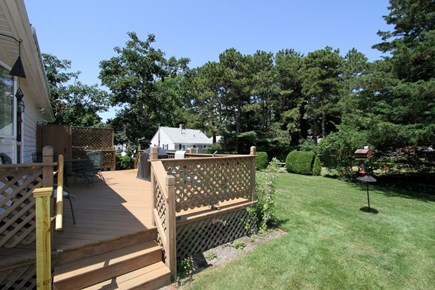 Harwich port Cape Cod vacation rental - Nice deck and back yard