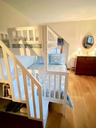 Falmouth Cape Cod vacation rental - Twin on top, full on bottom bunk bed