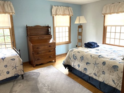 Falmouth Cape Cod vacation rental - First floor bedroom with a queen bed and day bed