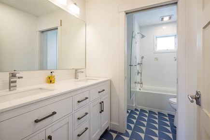 Truro Cape Cod vacation rental - First floor bathroom off 2nd bedroom