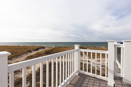 Truro Cape Cod vacation rental - Views of back deck