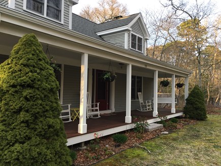 North Eastham Cape Cod vacation rental - Roomy, 2200 sf classic Cape with mahogany front porch!