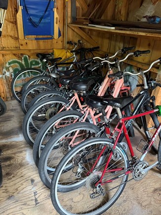 North Eastham Cape Cod vacation rental - Several bikes/helmets are available for you to use!