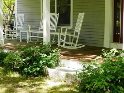 North Eastham Cape Cod vacation rental - Relax in our porch rockers!