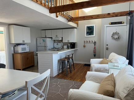 Chatham; Chatham Oceanfront Co Cape Cod vacation rental - Living Area & Kitchen