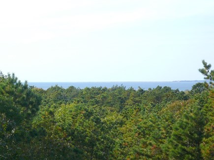 Truro Cape Cod vacation rental - Distant Water views and Sunsets from Upstairs Deck in Main House