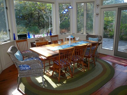 Truro Cape Cod vacation rental - Dining Area in Main House