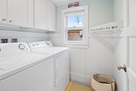 Centerville Cape Cod vacation rental - Laundry Room