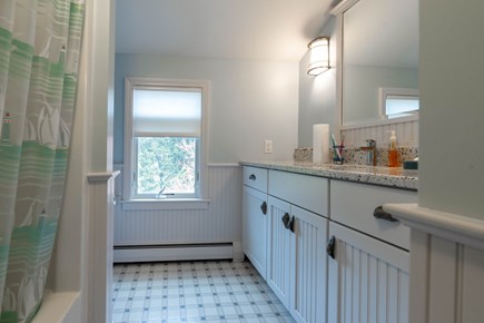 Orleans Cape Cod vacation rental - Upstairs full bath with tub/shower combo - house has 3 full baths