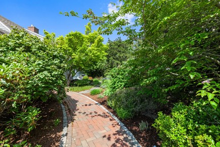 Orleans Cape Cod vacation rental - Pathway to home surrounded by trees