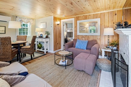 Dennis Port Cape Cod vacation rental - Light and bright living and dining area