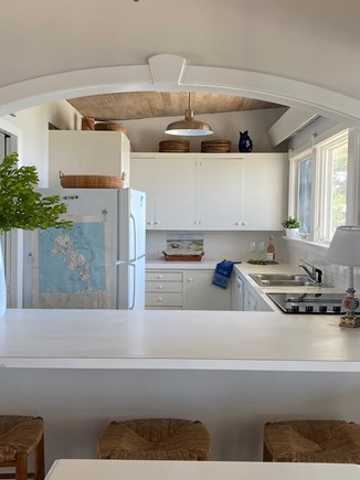 Wellfleet Cape Cod vacation rental - Shipshape galley kitchen