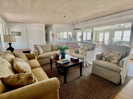 Wellfleet Cape Cod vacation rental - Open living room