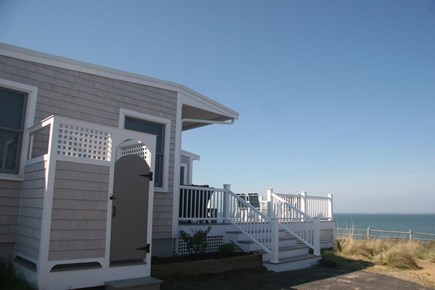 Wellfleet Cape Cod vacation rental - Outdoor shower off of the deck