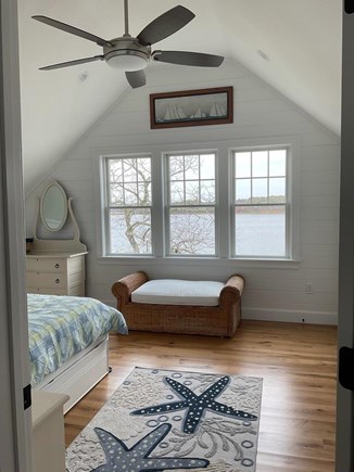 West Dennis Cape Cod vacation rental - Master Bedroom with waterviews