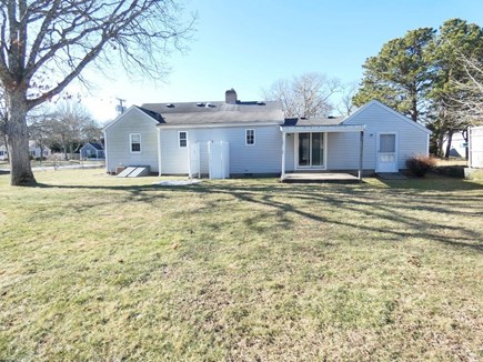 South Yarmouth Cape Cod vacation rental - Huge backyard with cover patio & outdoor shower