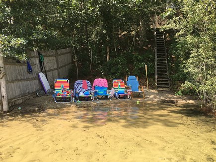 Brewster Cape Cod vacation rental - Our private beach adjacent to Fisherman’s Landing