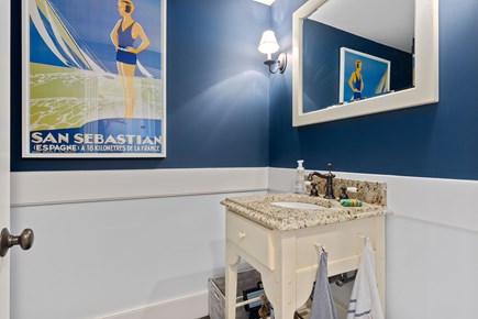 Chatham Cape Cod vacation rental - First Floor Powder Room