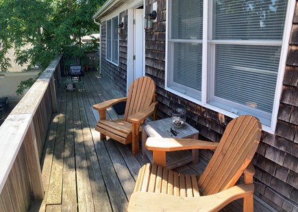 Falmouth Cape Cod vacation rental - Private balcony with Adirondack chairs