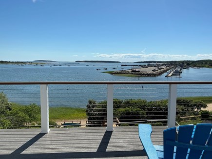 Wellfleet Cape Cod vacation rental - Enjoy sea breezes and water views from the master bedroom deck