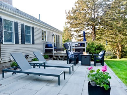 East Orleans Cape Cod vacation rental - Back patio