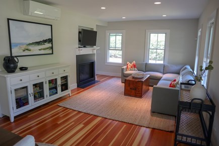 Brewster Cape Cod vacation rental - Living room has a cozy new sectional
