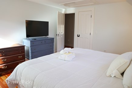 Brewster Cape Cod vacation rental - Master king bedroom has a TV