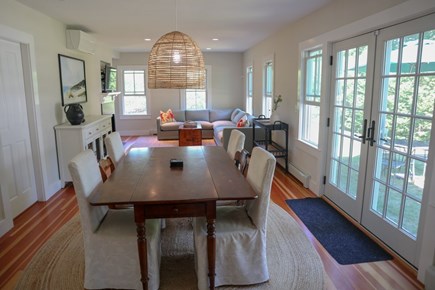 Brewster Cape Cod vacation rental - Dining room is open to the kitchen and living room