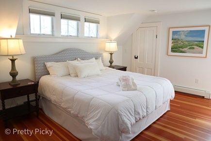 Brewster Cape Cod vacation rental - Master bedroom with a King bed, second level
