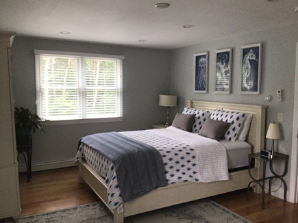 Harwich Cape Cod vacation rental - Large queen size bedroom with desk to work and a tv in amoire