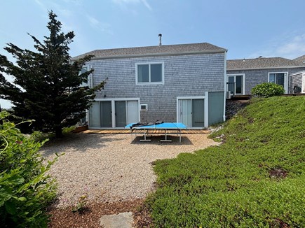Truro Cape Cod vacation rental - Back of House with Decking and Ping Pong table