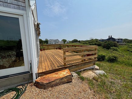 Truro Cape Cod vacation rental - Large Deck Off Great Room Facing South
