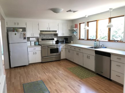 West Yarmouth Cape Cod vacation rental - Large kitchen with everything you&#39;ll need to cook at home.