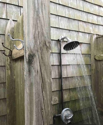 West Yarmouth Cape Cod vacation rental - Classic Cape Cod outdoor shower