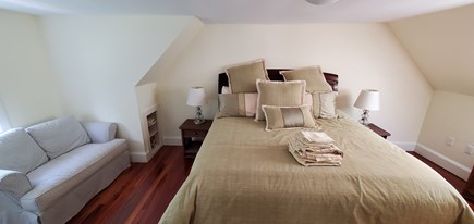 Eastham Cape Cod vacation rental - King Bedroom with twin sleepsofa