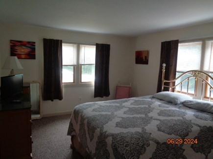 West Yarmouth Cape Cod vacation rental - Big Front bedroom, Queen bed, 8' closet space